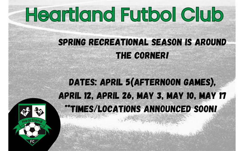 Spring Rec Season is Around the Corner!