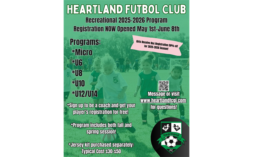 Rec Registration Now Open! May 1st-June 8th
