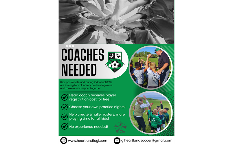 HFC Rec Coaches Needed!!!!