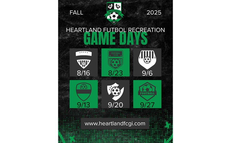 HFC Recreation League Game Dates!!!!