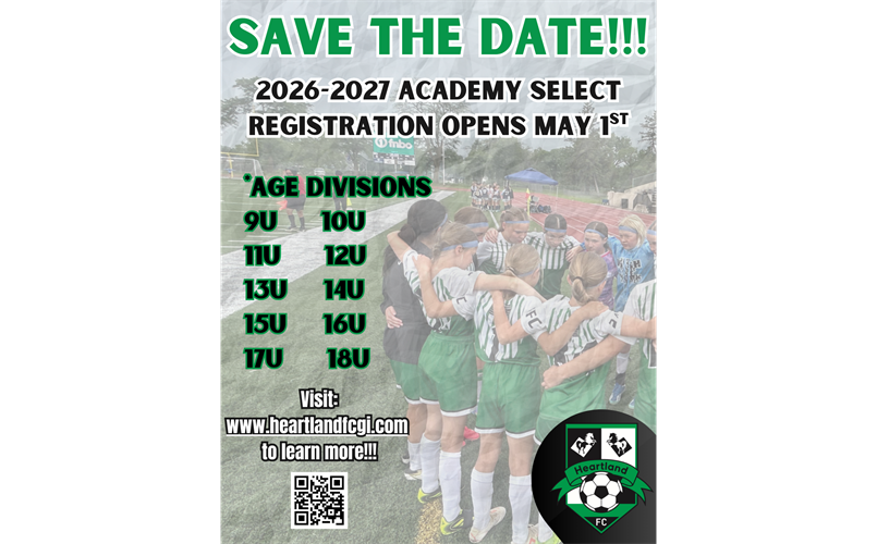 2026-2027 Fall/Spring Academy Registration Coming Soon!
